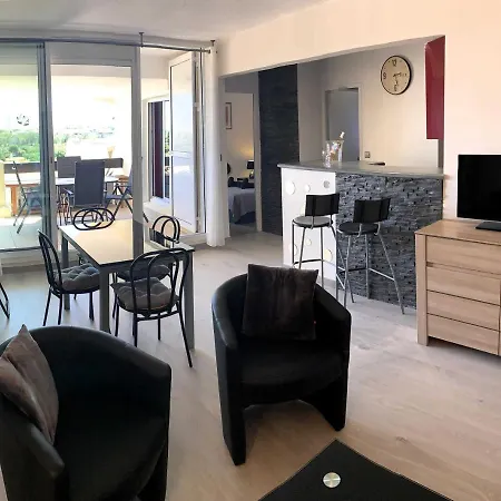 Apartment Le Rouge Et Le Noir 45 M2 Sur Coursives Gde Terrasse Port Nature Naturiste *